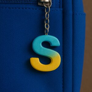 Custom resin keychain- Handmade